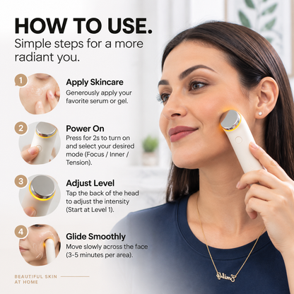 AURVOA® GlowLift™ 3-in-1 Facial Beauty Device
