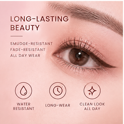AURVOA Retractable Eyeliner - long-lasting beauty smudge-resistant fade-resistant all day wear water resistant long-wear clean look all day eye close-up