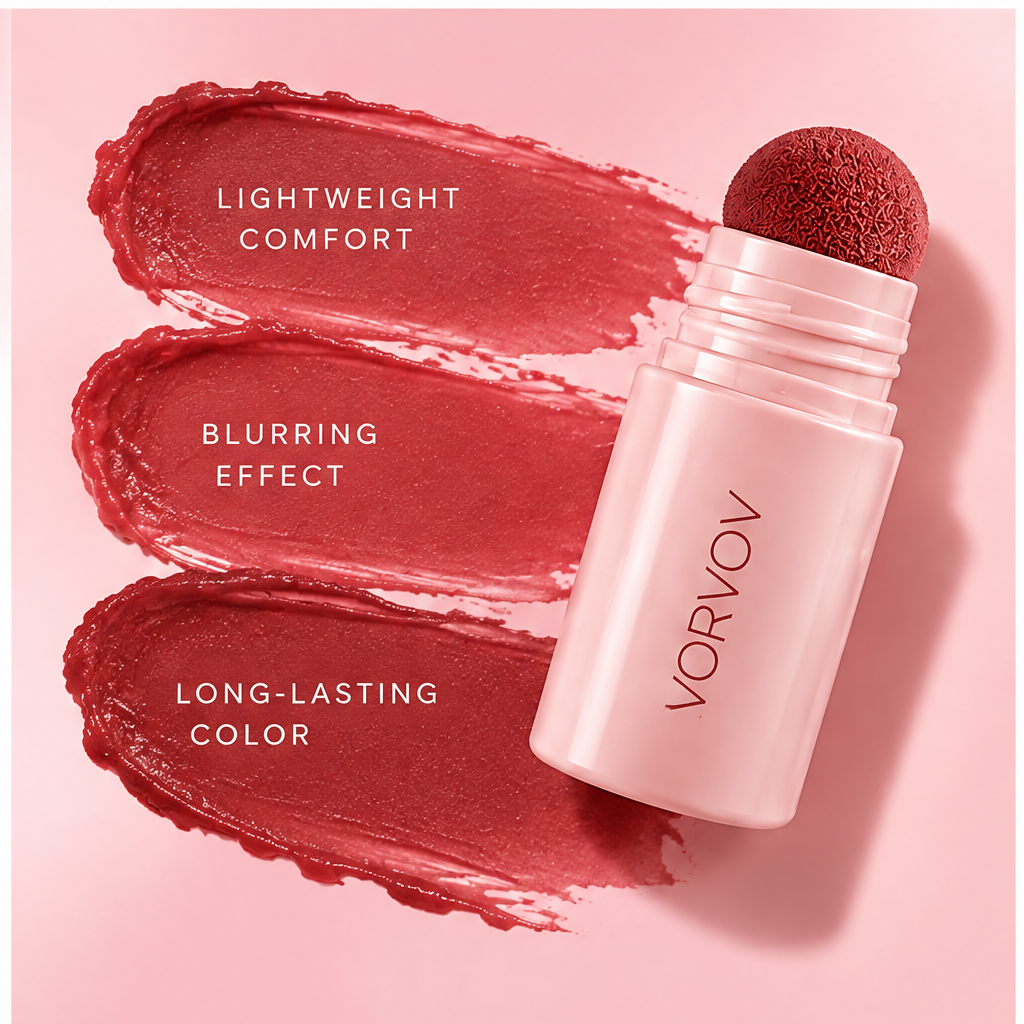 AURVOA Cushion Lip Tint - lightweight comfort blurring effect long-lasting color swatches