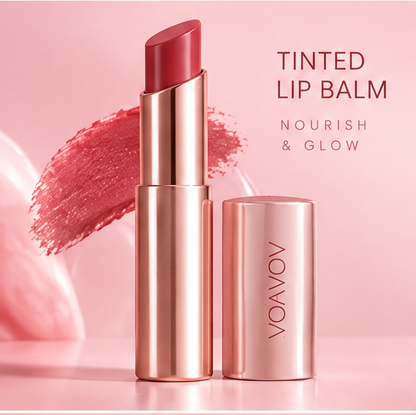 AURVOA Tinted Lip Balm - Nourish and Glow close-up
