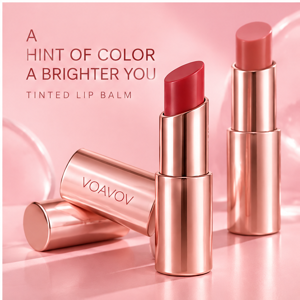 AURVOA Tinted Lip Balm - A hint of color a brighter you